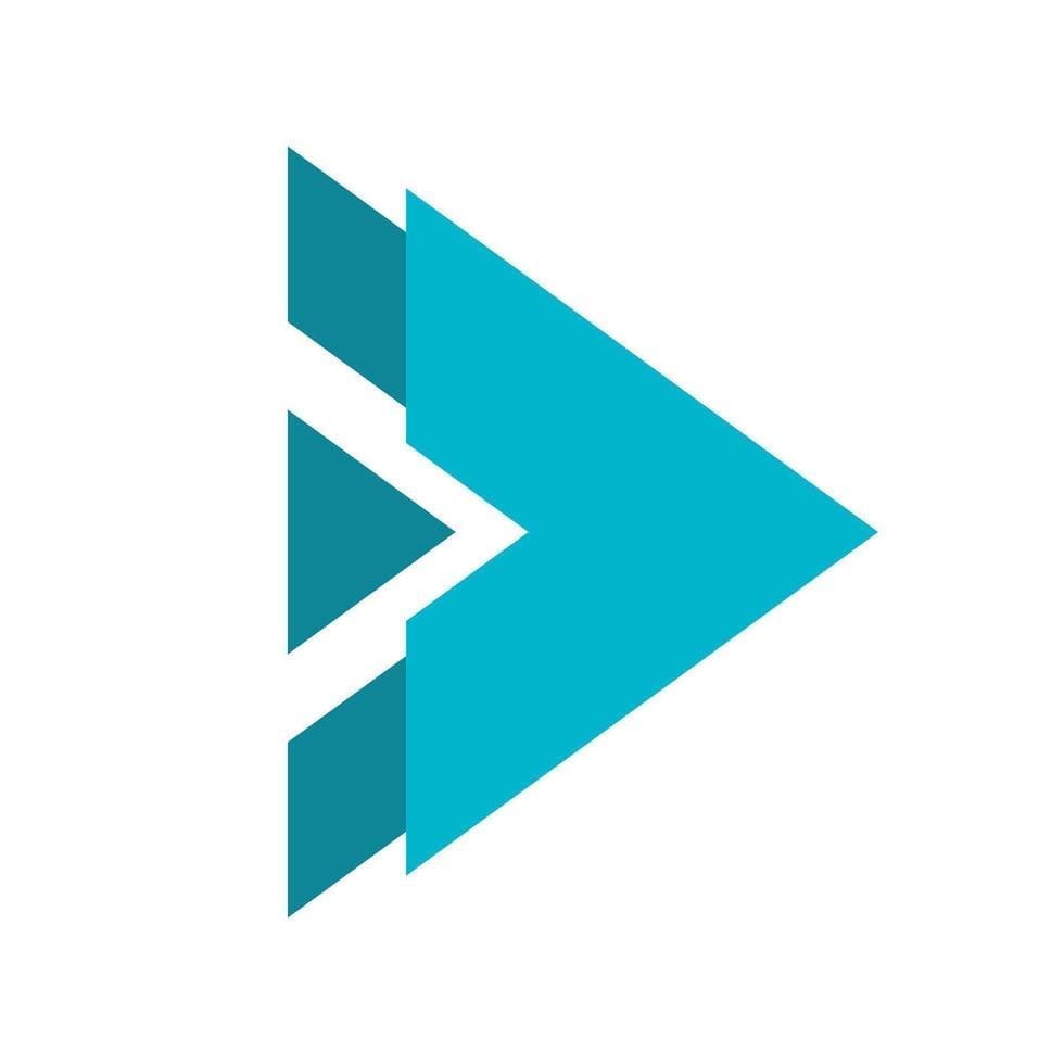 Arrow Head Bullet Point List Icon Illustration Vector